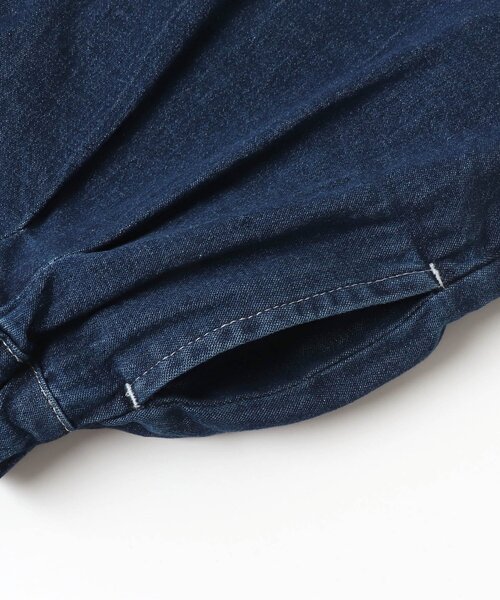 Seraph(セラフ)の「キュロットハーフパンツ ショート丈(その他パンツ・キッズ・ブラウン/インディゴブルー/エンジ・80/90/95/100/110/120/130/140)」の12枚目の写真