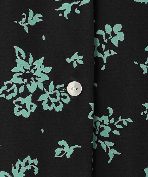 BEAUTY&YOUTH UNITED ARROWS(ビューティーアンドユースユナイテッドアローズ)の「BY フラワープリント5分袖シャツ -ウォッシャブル-◆(シャツ/ブラウス・レディース・ブラック/ワインレッド・FREE)」の17枚目の写真