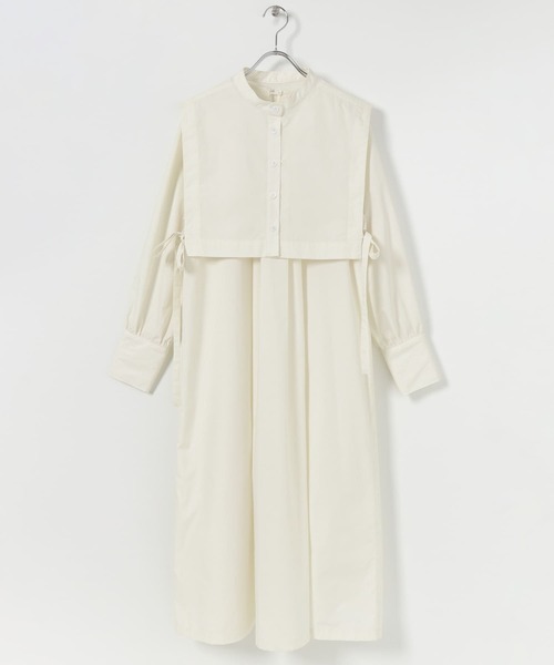 SENSE OF PLACE by URBAN RESEARCH（センスオブプレイスバイアーバンリサーチ）の「ベストレイヤードワンピース（ワンピース・レディース・ブラック/オフホワイト/カーキ・ONE）」の16枚目の写真