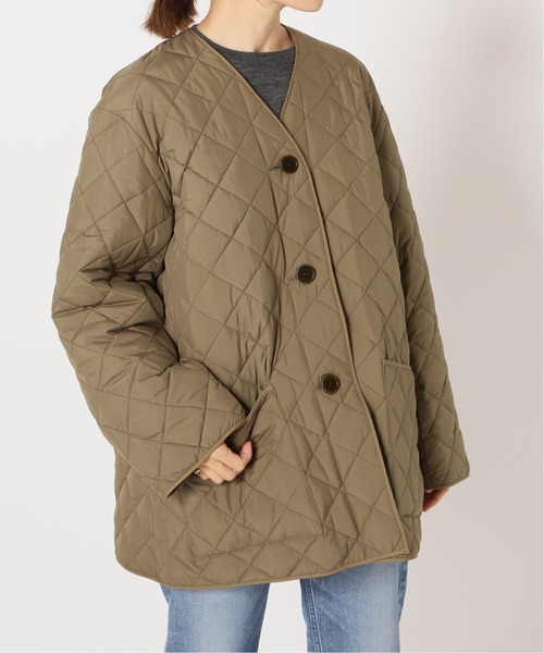 IENA（イエナ）の「キルティング ショートコート◆（その他アウター・レディース・ブラック/カーキ/ナチュラル・38/36）」の10枚目の写真