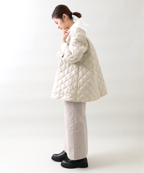 IENA（イエナ）の「キルティング ショートコート◆（その他アウター・レディース・ブラック/カーキ/ナチュラル・38/36）」の14枚目の写真