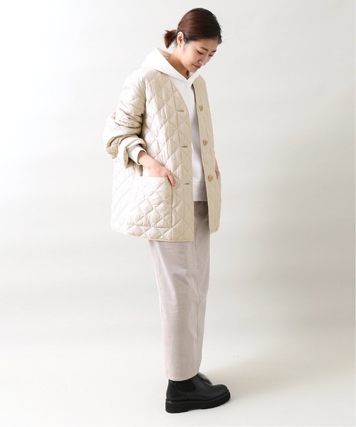 IENA（イエナ）の「キルティング ショートコート◆（その他アウター・レディース・ブラック/カーキ/ナチュラル・38/36）」の7枚目の写真