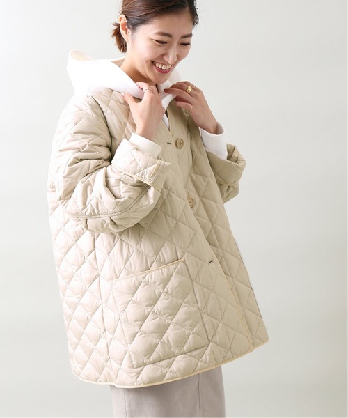 IENA（イエナ）の「キルティング ショートコート◆（その他アウター・レディース・ブラック/カーキ/ナチュラル・38/36）」の4枚目の写真