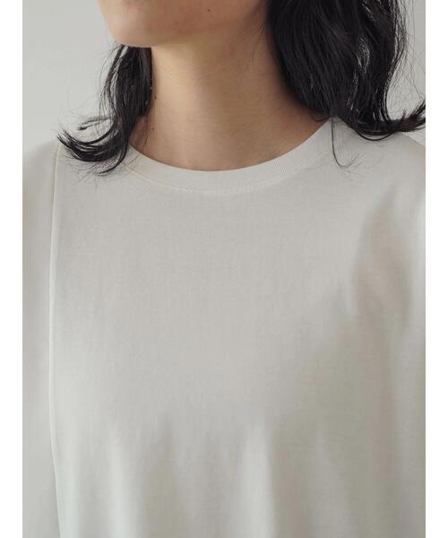 AMERICAN HOLIC(アメリカンホリック)の「ショルダーフリルカットプルオーバー(Tシャツ/カットソー・レディース・ネイビー/オフホワイト・L/M)」の10枚目の写真