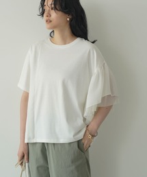 AMERICAN HOLIC | ショルダーフリルカットプルオーバー(Tシャツ/カットソー)