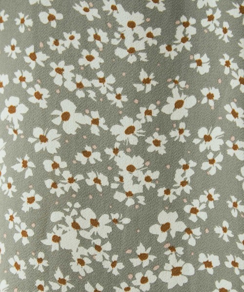 MADEMOISELLE ROPE'（マドモアゼル ロペ）の「【選べる3柄】パフスリーブマーメイドラインワンピース（ワンピース・レディース・ブラック/ミント/ピンク系その他2・38）」の20枚目の写真