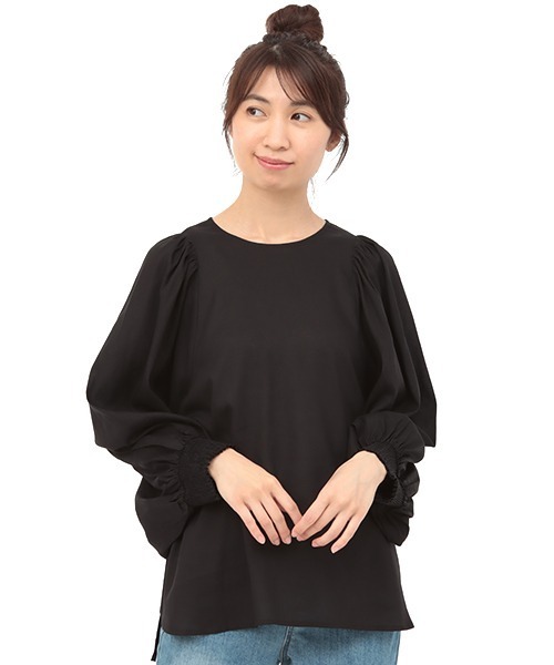 チチカカ(チチカカ)の「マトンギャザーブラウス(シャツ/ブラウス・レディース・ブラック/ベージュ/ネイビー/グリーン・FREE)」の19枚目の写真