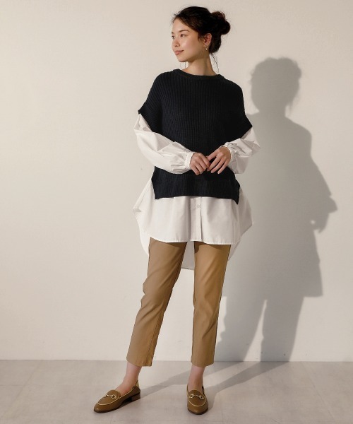 Bou Jeloud（ブージュルード）の「ＨＡＫＩＹＡＳＥバック切替スタイルパンツ（その他パンツ・レディース・ブラック/グリーン/グレー系その他/キャメル・40/38/42/36/34）」の17枚目の写真