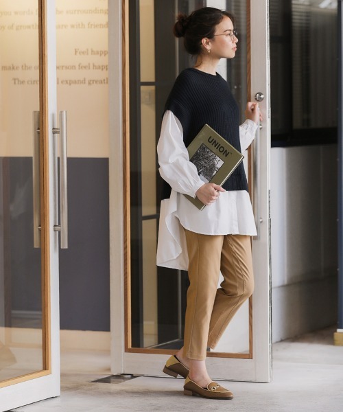 Bou Jeloud（ブージュルード）の「ＨＡＫＩＹＡＳＥバック切替スタイルパンツ（その他パンツ・レディース・ブラック/グリーン/グレー系その他/キャメル・40/38/42/36/34）」の20枚目の写真