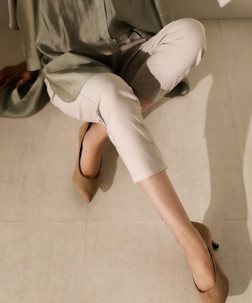 Bou Jeloud（ブージュルード）の「ＨＡＫＩＹＡＳＥバック切替スタイルパンツ（その他パンツ・レディース・ブラック/グリーン/グレー系その他/キャメル・40/38/42/36/34）」の9枚目の写真