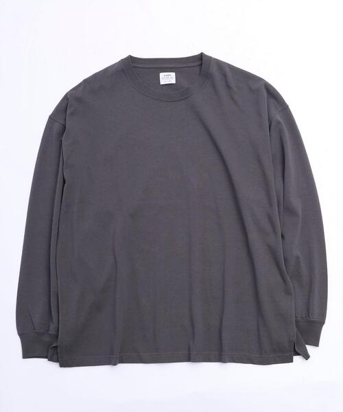 coen（コーエン）の「ヘビー天竺ロングスリーブTシャツ（Tシャツ/カットソー・メンズ・ホワイト/ブラック/オリーブ/マスタード・SMALL/MEDIUM/LARGE/X-LARGE）」の5枚目の写真