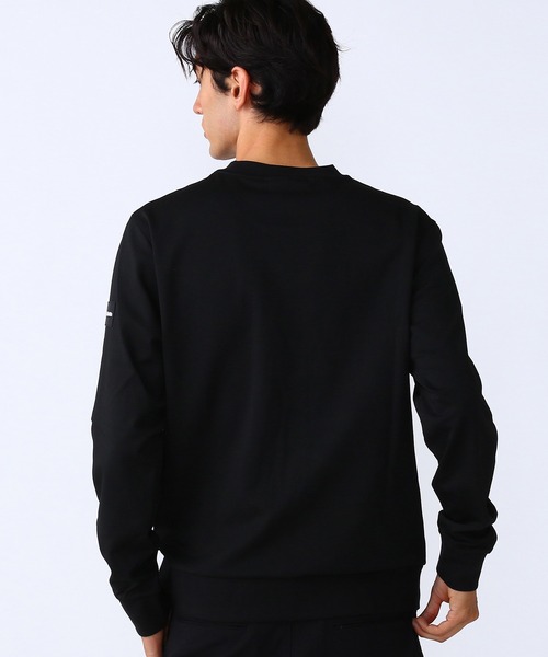 Calvin Klein（カルバン・クライン）の「リサイクルド ミックス メディア スウェット シャツ（スウェット・メンズ・ブラック・L/XL/M/S）」の2枚目の写真