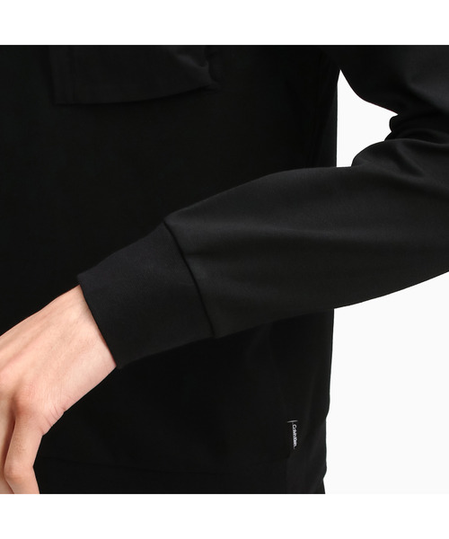 Calvin Klein（カルバン・クライン）の「リサイクルド ミックス メディア スウェット シャツ（スウェット・メンズ・ブラック・L/XL/M/S）」の10枚目の写真