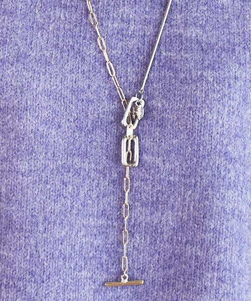 coen(コーエン)の「【展開店舗限定】ロングチェーンネックレス(ネックレス・レディース・シルバー/ゴールド・FREE)」の5枚目の写真