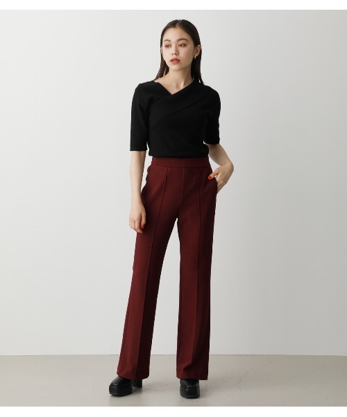 AZUL by moussy（アズールバイマウジー）の「VENUS PANTS/ヴィーナスパンツ（その他パンツ・レディース・ブラック/マジェンタ/ライトベージュ/ダークベージュ/ブルー・SMALL/MEDIUM）」の16枚目の写真