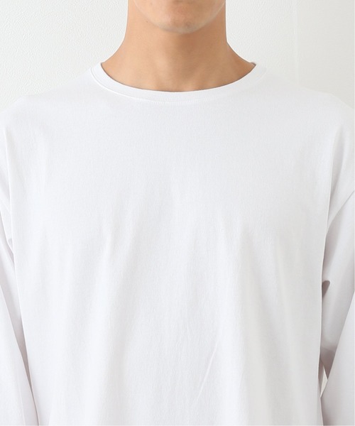417 EDIFICE（フォーワンセブンエディフィス）の「レイヤードラウンド ロングスリーブ TEE（Tシャツ/カットソー・メンズ・ホワイト/ブラック/ベージュ/サックスブルー・SMALL/MEDIUM/LARGE）」の10枚目の写真