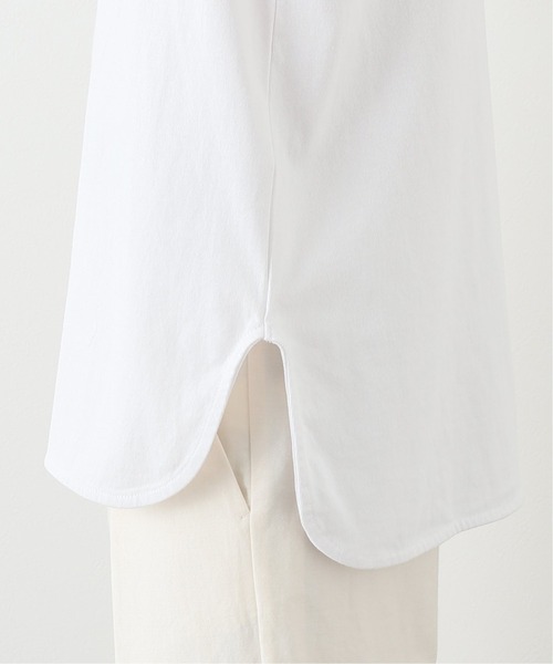 417 EDIFICE（フォーワンセブンエディフィス）の「レイヤードラウンド ロングスリーブ TEE（Tシャツ/カットソー・メンズ・ホワイト/ブラック/ベージュ/サックスブルー・SMALL/MEDIUM/LARGE）」の15枚目の写真