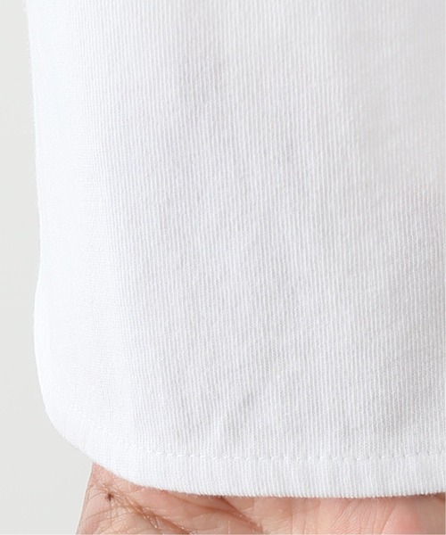 417 EDIFICE（フォーワンセブンエディフィス）の「レイヤードラウンド ロングスリーブ TEE（Tシャツ/カットソー・メンズ・ホワイト/ブラック/ベージュ/サックスブルー・SMALL/MEDIUM/LARGE）」の11枚目の写真