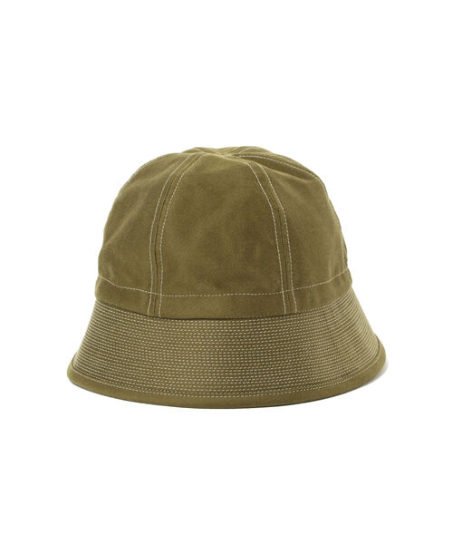 BEAMS（ビームス）の「CABLEAMI / Moleskin Dixie Hat（ハット・メンズ・ネイビー/オリーブ・ONE SIZE）」の2枚目の写真