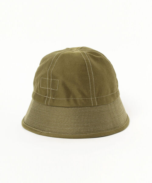 BEAMS（ビームス）の「CABLEAMI / Moleskin Dixie Hat（ハット・メンズ・ネイビー/オリーブ・ONE SIZE）」の4枚目の写真