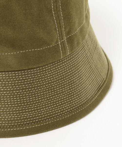 BEAMS（ビームス）の「CABLEAMI / Moleskin Dixie Hat（ハット・メンズ・ネイビー/オリーブ・ONE SIZE）」の5枚目の写真