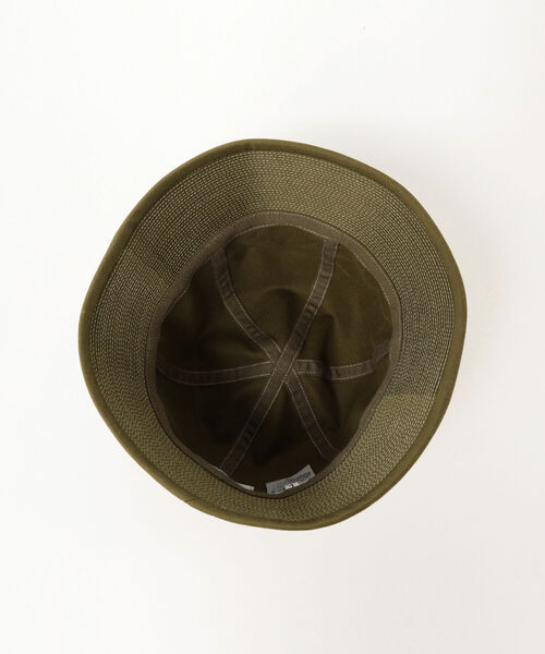 BEAMS（ビームス）の「CABLEAMI / Moleskin Dixie Hat（ハット・メンズ・ネイビー/オリーブ・ONE SIZE）」の6枚目の写真