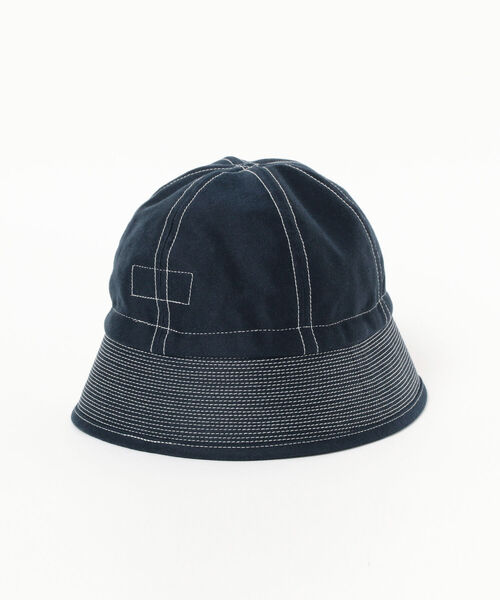 BEAMS（ビームス）の「CABLEAMI / Moleskin Dixie Hat（ハット・メンズ・ネイビー/オリーブ・ONE SIZE）」の7枚目の写真