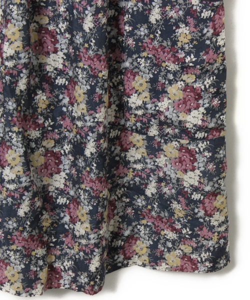 MACPHEE（マカフィー）の「花柄ノースリーブワンピース（ワンピース・レディース・ネイビー・38）」の5枚目の写真