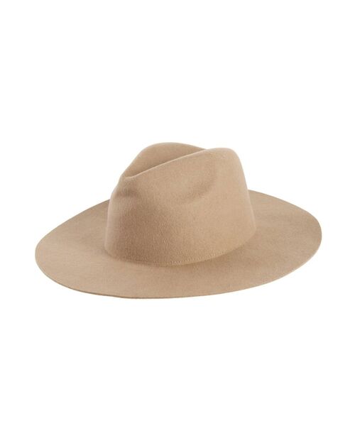GYDA（ジェイダ）の「フェドラフェルトHAT（ハット・レディース・ベージュ/ブラウン・FREE）」の15枚目の写真