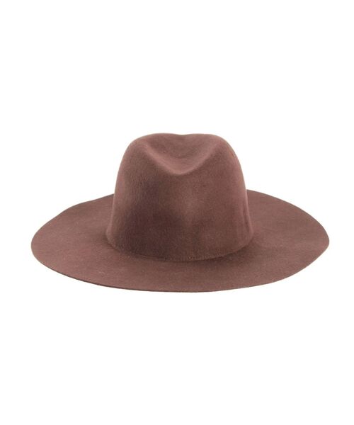 GYDA（ジェイダ）の「フェドラフェルトHAT（ハット・レディース・ベージュ/ブラウン・FREE）」の13枚目の写真
