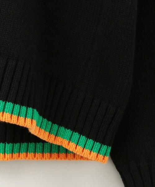 Casablanca（カサブランカ）の「＜Casablanca(カサブランカ)＞ ORANGE INTAR/ニット（ニット/セーター・メンズ・ブラック・M/L）」の4枚目の写真