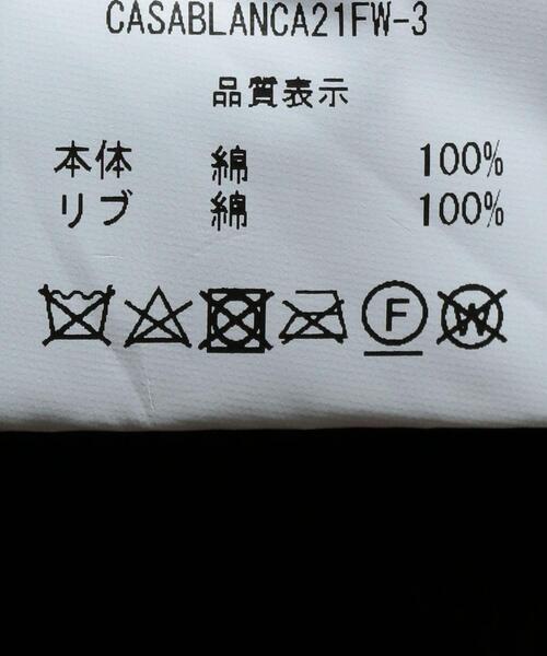 Casablanca（カサブランカ）の「＜Casablanca(カサブランカ)＞ ORANGE INTAR/ニット（ニット/セーター・メンズ・ブラック・M/L）」の6枚目の写真