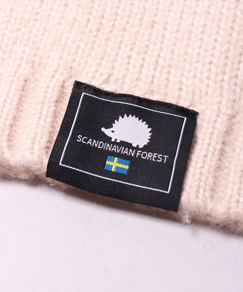SCANDINAVIAN FOREST(スカンジナビアン・フォレスト)の「【SCANDINAVIAN FOREST】ニット フード ネックウォーマー(251-TTSF508)(EL)(ネックウォーマー/スヌード・レディース・キナリ/チャコールグレー/ブラック・ONE SIZE)」の10枚目の写真