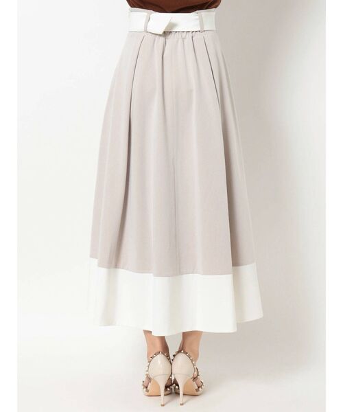 RESEXXY（リゼクシー）の「バイカラーフレアスカート（スカート・レディース・ブラック/ベージュ/ブラウン・FREE）」の22枚目の写真