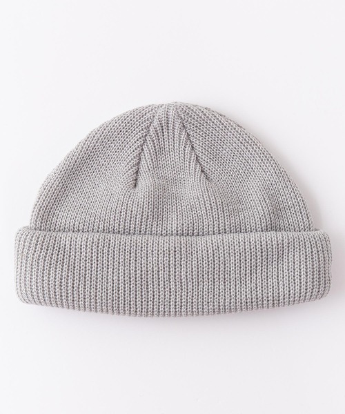 Blue Standard （ブルースタンダード）の「【BLUE STANDARD/ブルースタンダード】静電気軽減　2WAYニットワッチ/ビーニー（ニットキャップ/ビーニー・メンズ・ライトグレー/チャコールグレー/ワイン/ホワイト/ラベンダー/ライトブルー/ネイビー/ベージュ/オリーブ/ブラック・FREE）」の4枚目の写真