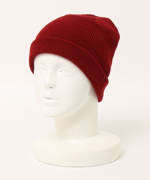 Blue Standard （ブルースタンダード）の「【BLUE STANDARD/ブルースタンダード】静電気軽減　2WAYニットワッチ/ビーニー（ニットキャップ/ビーニー・メンズ・ライトグレー/チャコールグレー/ワイン/ホワイト/ラベンダー/ライトブルー/ネイビー/ベージュ/オリーブ/ブラック・FREE）」の18枚目の写真