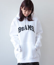 BeAMS DOT | 【WEB限定】BeAMS DOT / カレッジロゴ 裏起毛パーカー(パーカー)