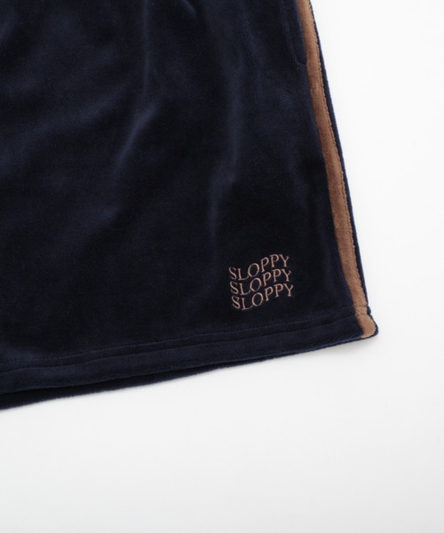 WHO'S WHO gallery(フーズフーギャラリー)の「【SLOPPY/スロッピー】ベロアショートパンツ(その他パンツ・レディース・ダークグリーン/ネイビー/ブラウン/グレー・FREE)」の15枚目の写真