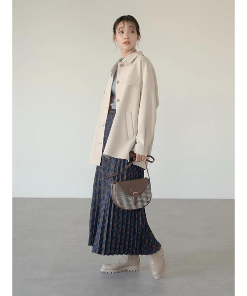 earth music&ecology(アースミュージックアンドエコロジー)の「ハイショクリブニットプルオーバー *(ニット/セーター・レディース・ブラック/サックスブルー/アイボリー/モカ・S/M)」の13枚目の写真