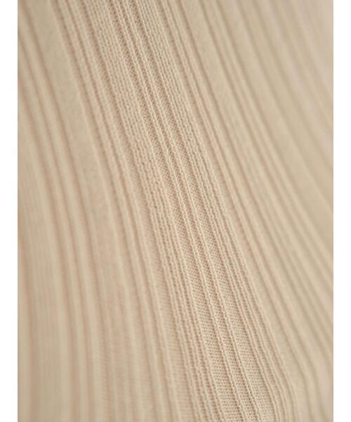 earth music&ecology(アースミュージックアンドエコロジー)の「ハイショクリブニットプルオーバー *(ニット/セーター・レディース・ブラック/サックスブルー/アイボリー/モカ・S/M)」の18枚目の写真