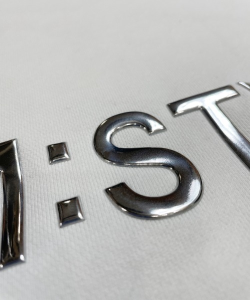 JACKROSE（ジャックローズ）の「JE-メタルロゴPT・クルースウェット（Tシャツ/カットソー・メンズ・ホワイト/ブラック/グレー・M/L）」の12枚目の写真