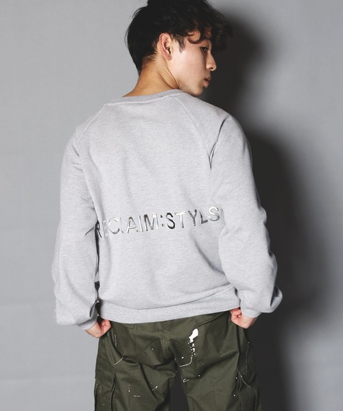 JACKROSE（ジャックローズ）の「JE-メタルロゴPT・クルースウェット（Tシャツ/カットソー・メンズ・ホワイト/ブラック/グレー・M/L）」の15枚目の写真