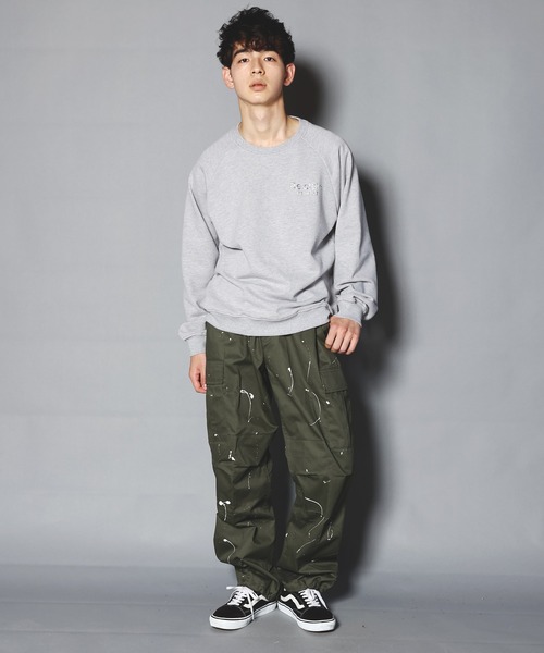 JACKROSE（ジャックローズ）の「JE-メタルロゴPT・クルースウェット（Tシャツ/カットソー・メンズ・ホワイト/ブラック/グレー・M/L）」の18枚目の写真