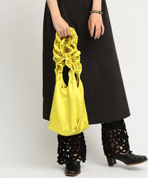 Ray BEAMS | HELOYSE / サテン フリル ショルダー バッグ(トートバッグ)