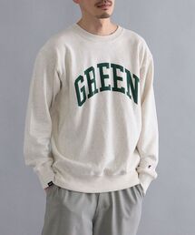 Champion | 【SHIPS別注】CHAMPION: 10oz リバースウィーブ(R) プリント クルーネック スウェット(スウェット)