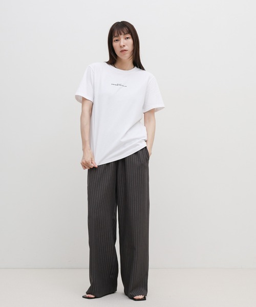 セール】【選べる着丈】フロントロゴプリントTシャツ（Tシャツ