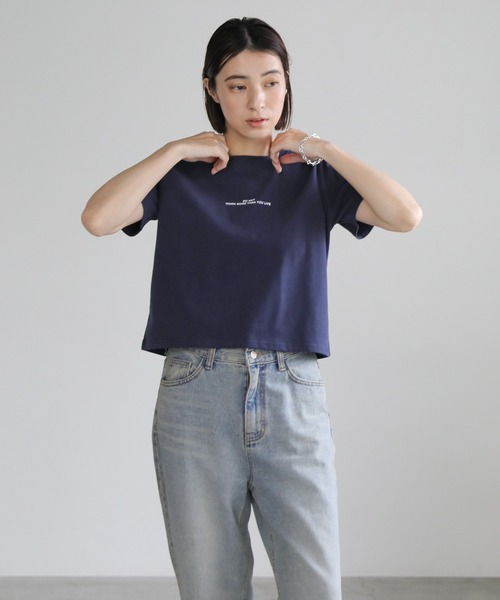 関税込 フロントロゴTシャツ サイズ展開あり】フロントロゴプリントTシャツ(Tシャツ