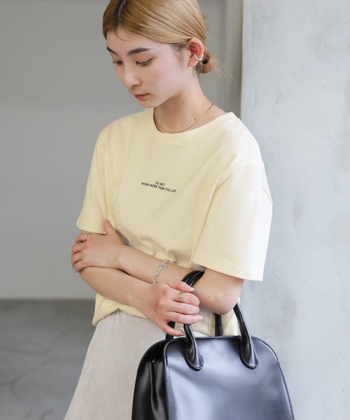 関税込 フロントロゴTシャツ サイズ展開あり】フロントロゴプリントTシャツ（Tシャツ