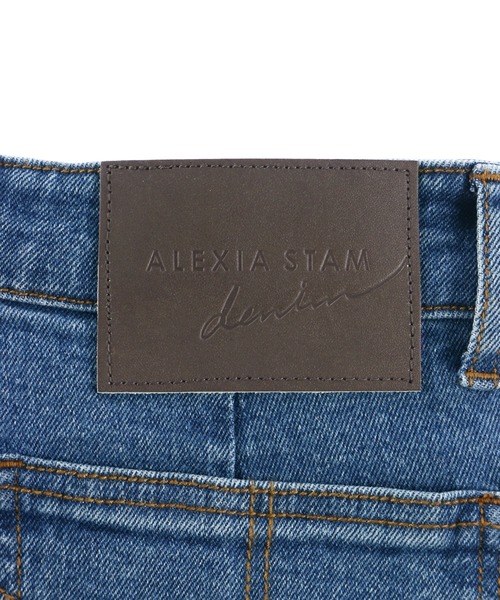 ALEXIA STAM（アリシアスタン）の「Straight Leg Denim Pants/ストレートレッグデニムパンツ（デニムパンツ・レディース・ライトブルー/ブルー・S/M/XS）」の7枚目の写真