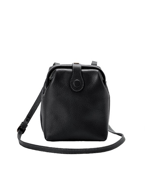 Atelier nuu（アトリエヌウ）の「Atelier nuu parcelダレスポシェット（ショルダーバッグ・レディース・ブラック/キャメル/チョコ・FREE）」の7枚目の写真